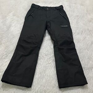 Kids Black Casual Pants